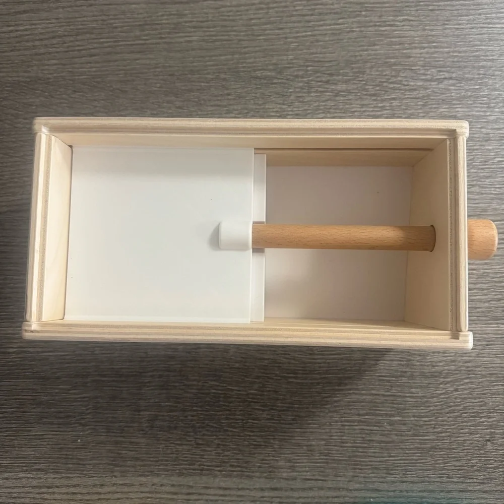 Lovevery Wooden Counting Box with 10 Number Cards Pegs Free Spirit Kit